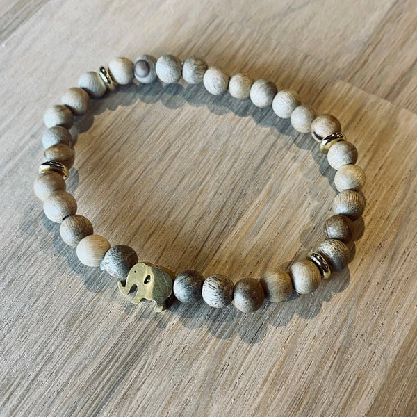 Aroma Bracelet | Gold Elephant BGE