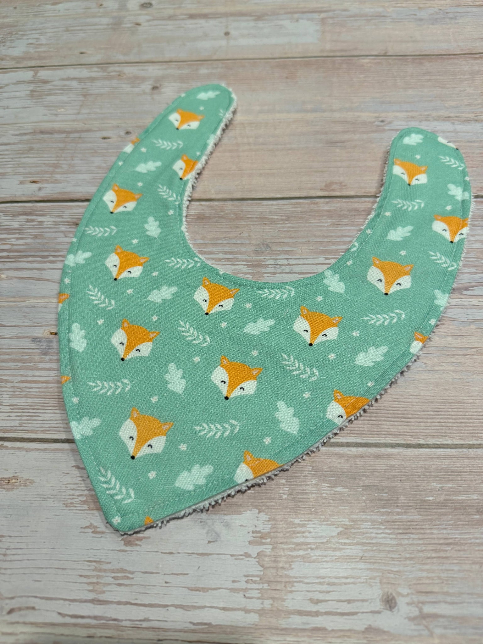 Baby Bib - Dribble Bib - Mini Foxes BBMF