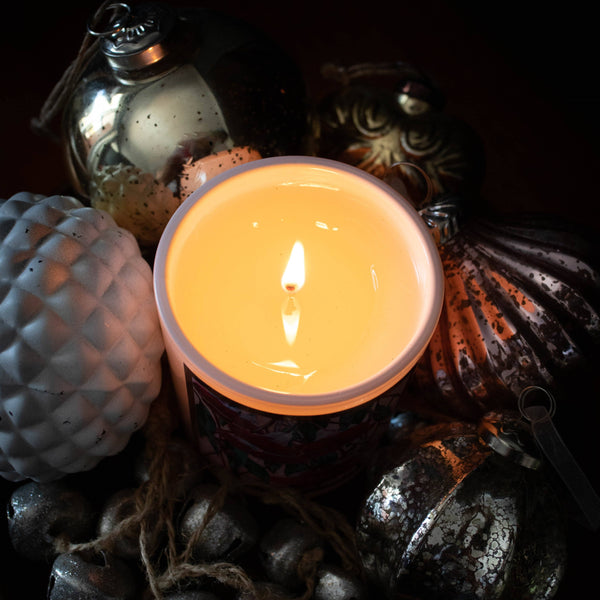 Candle - Aroma Pot - Australian artist soy candle - Spiced Ginger APSG .