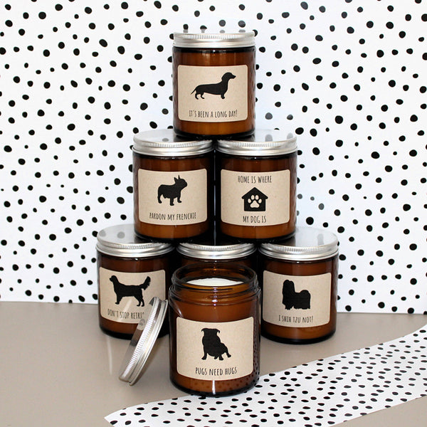 PET CANDLES | Boxed Soy Candle | DOG