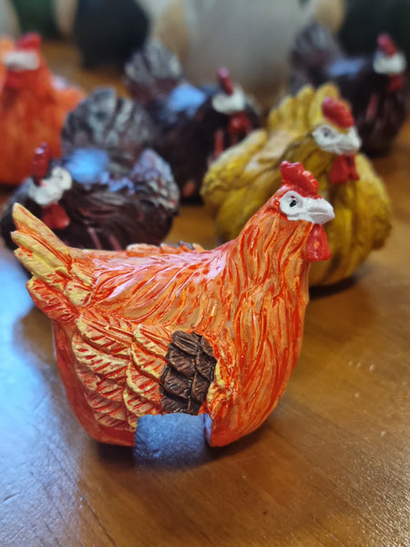 Pot Sitter - Chicken Small assorted colours PSCA