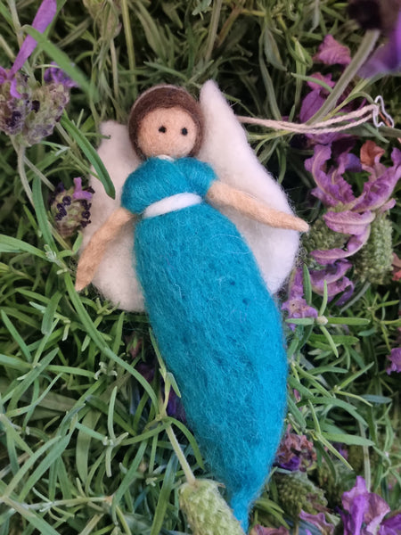 Felt Decoration - Felt Needle Fairy  💜 2025