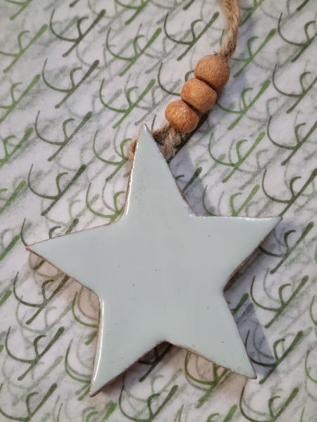 Decoration - Stars - Mango Wood  assorted DSW