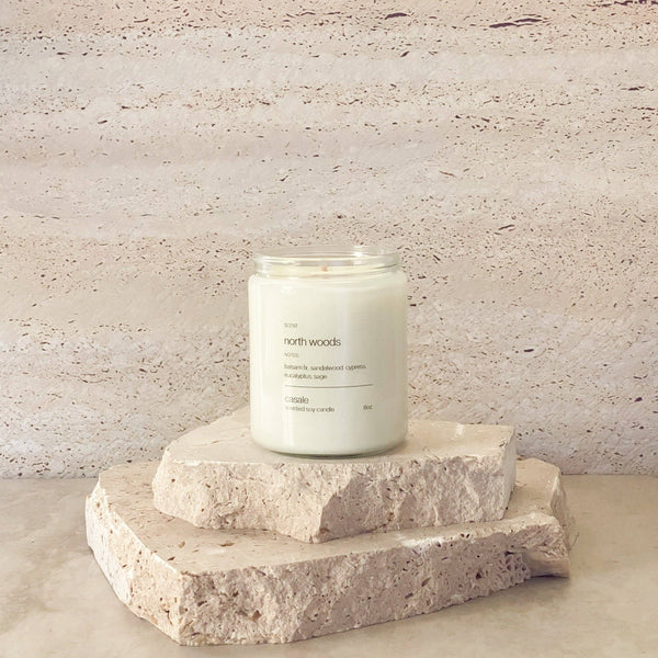 Candle - Casale - North woods soy candle CWC