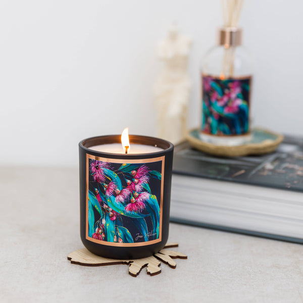 Candle - AROMA POT - Australian artist soy candle - Australian bush APAB .