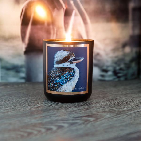 Candle - AROMA POT - Australian artist soy candle - Australian Sandalwood APAS .