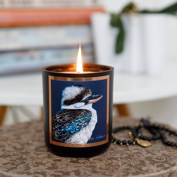 Candle - AROMA POT - Australian artist soy candle - Australian Sandalwood APAS .