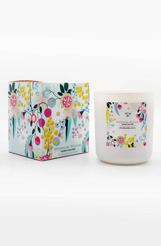 Candle - Blossom and Bloom - Lychee Lime Peel -Large BBLL