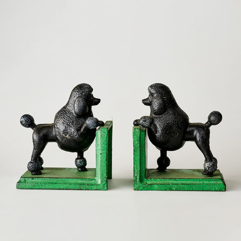 Bookends - Cast Iron - Poodles BPC