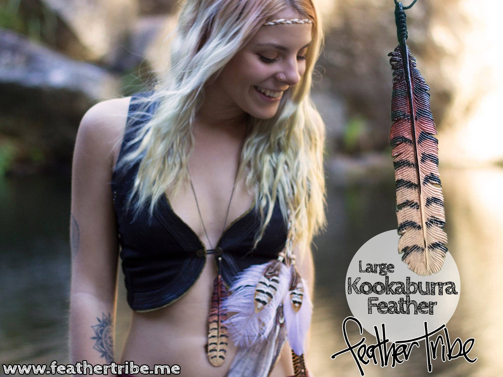 Feather - Kookaburra Feather Necklace