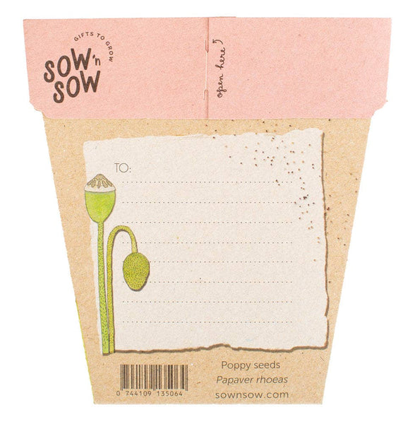 Seeds - Poppy Gift of Seeds SPY