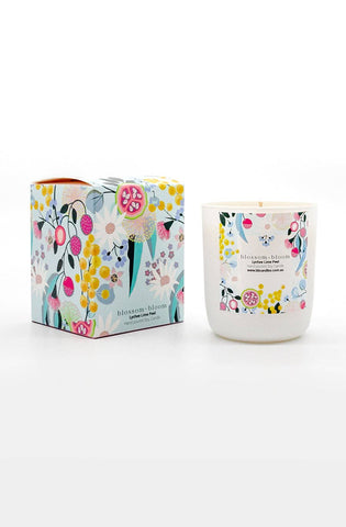 Candle - Blossom and Bloom - Lychee Lime Peel - Small BBLS