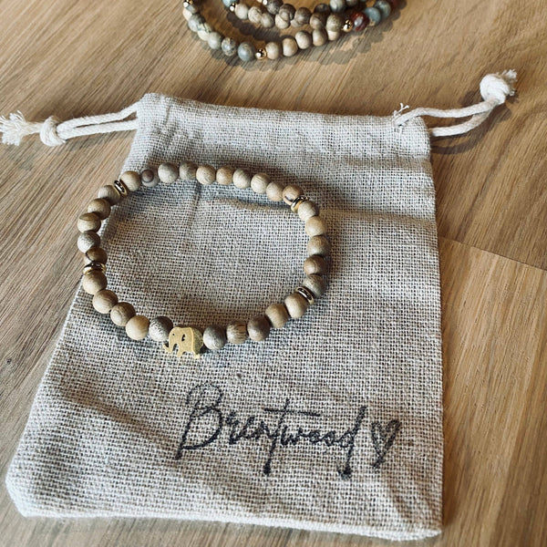 Aroma Bracelet | Gold Elephant BGE