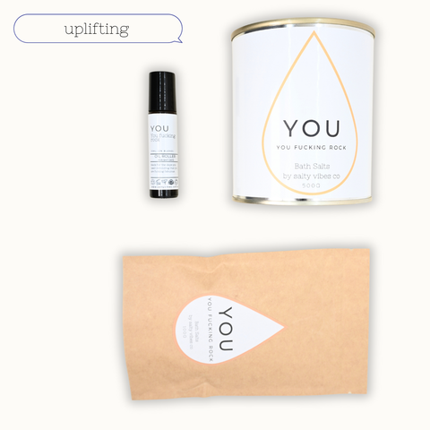 Salty Vibes - YOU Uplifting Citrus Bath Salts