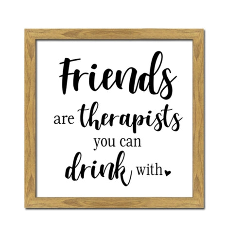 Sign - Friends as Therapists