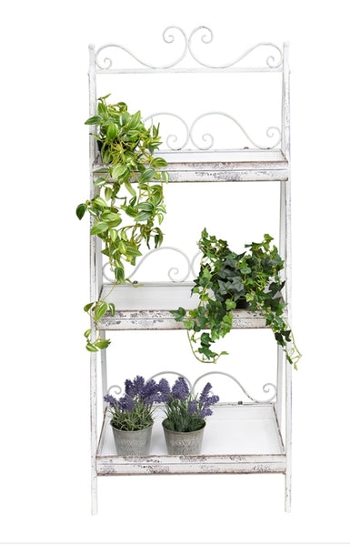 French Provincial 3-Tier Plant/Shelf Stand FPS