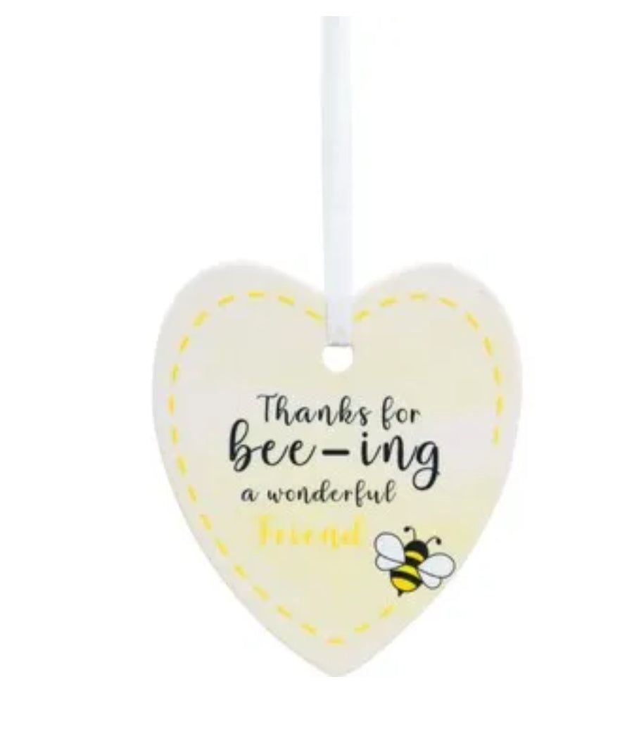 Ceramic tag  - Bee Friends CBF