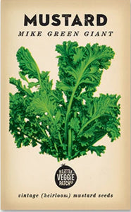 Seeds - Heirloom Seeds Mustard MGG 2024