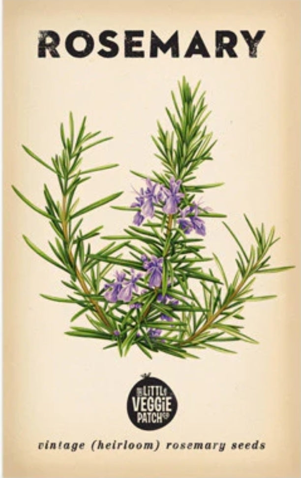 Seeds - Heirloom Seeds Rosemary VRS 2024