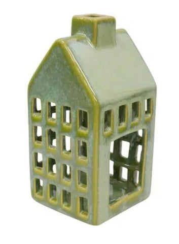 Tealight Holder - Green house