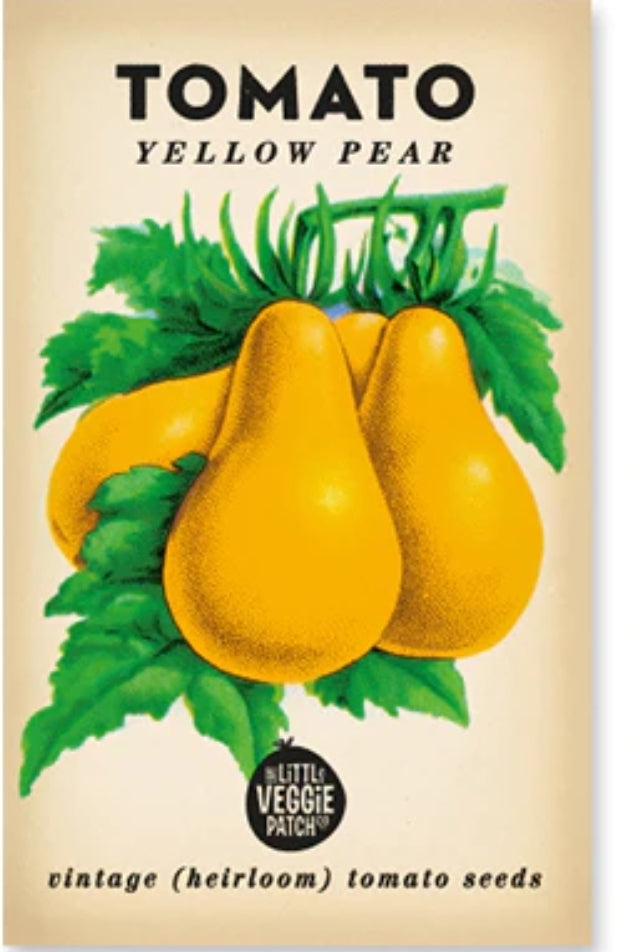 Seeds - Heirloom Seeds - Tomato Yellow Pear TYP 2024