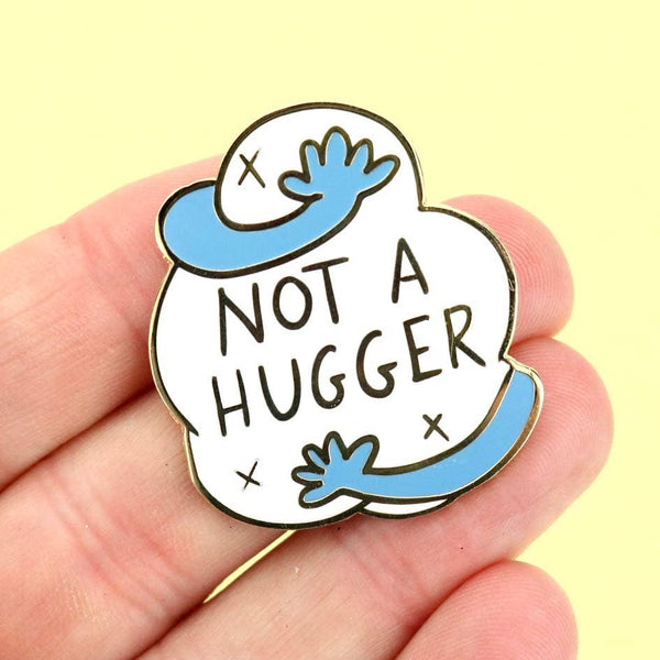 Jubly-Umph Not a Hugger Lapel Pin JHL