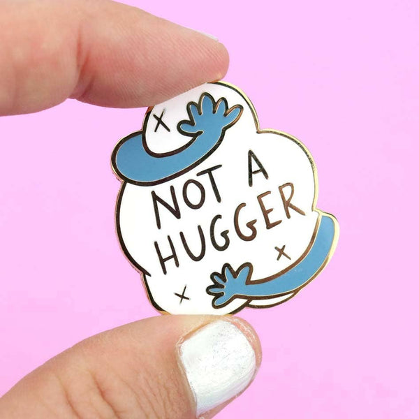 Jubly-Umph Not a Hugger Lapel Pin JHL