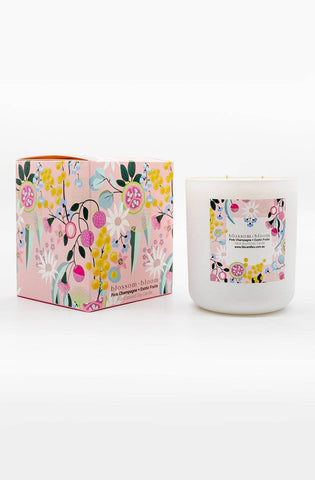 Candle - Blossom and Bloom - Pink Champagne + Exotic Fruits -Large BBCL