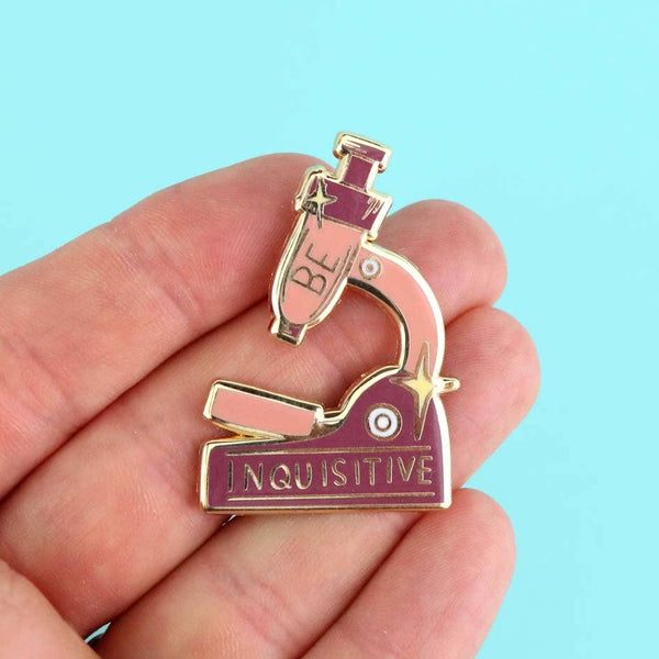 Jubly-Umph Lapel Pin - Be Inquisitive