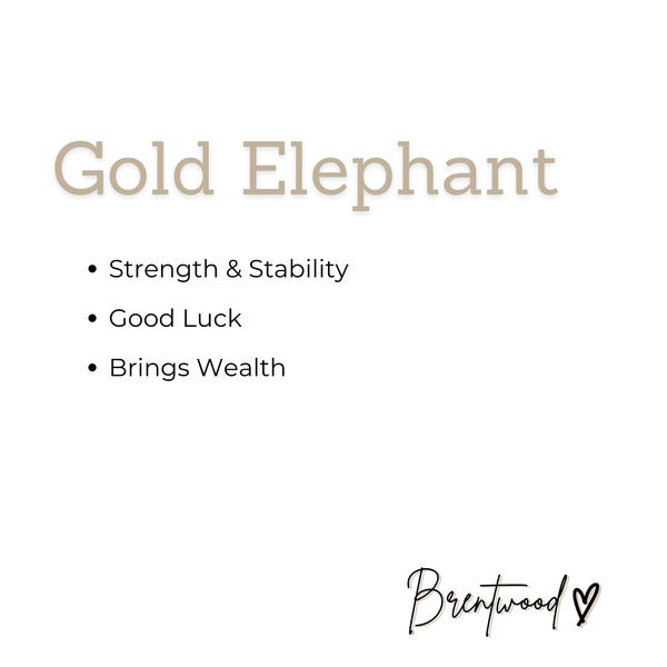 Aroma Bracelet | Gold Elephant BGE