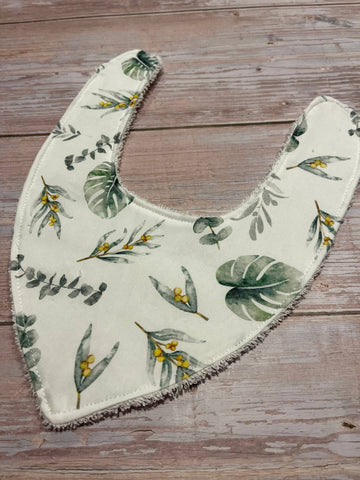 Baby Bib - Dribble Bib, Bandanna Bib, Baby Bib - Australian Botanicals BAB