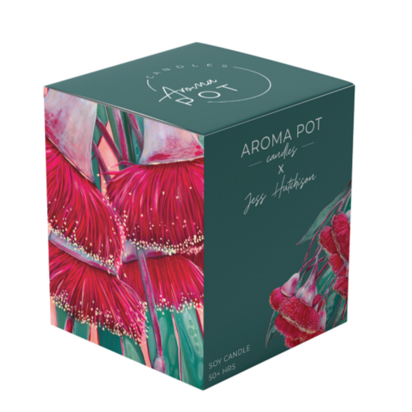 Candle - Aroma Pot - Australian artist soy candle - Spiced Ginger APSG .