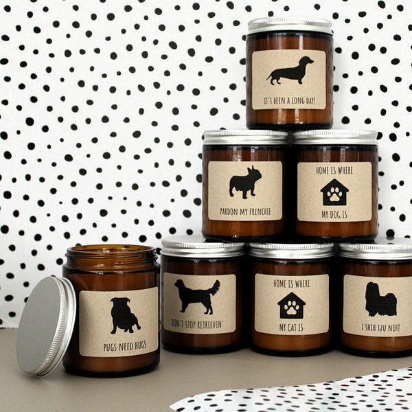 PET CANDLES | Boxed Soy Candle | DOG