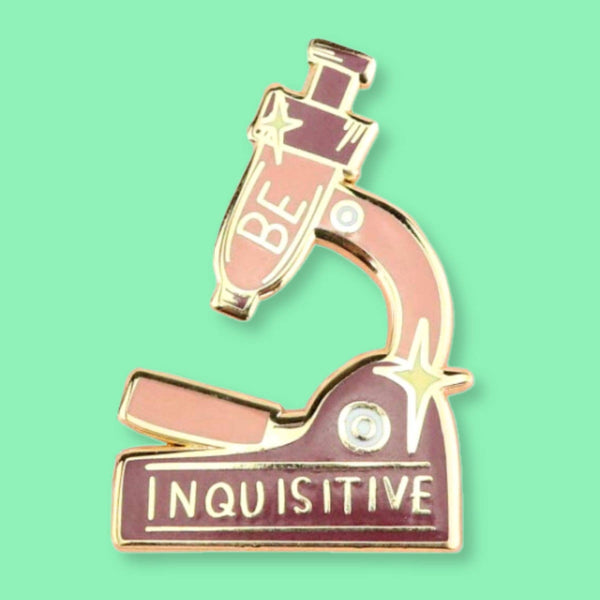 Jubly-Umph Lapel Pin - Be Inquisitive