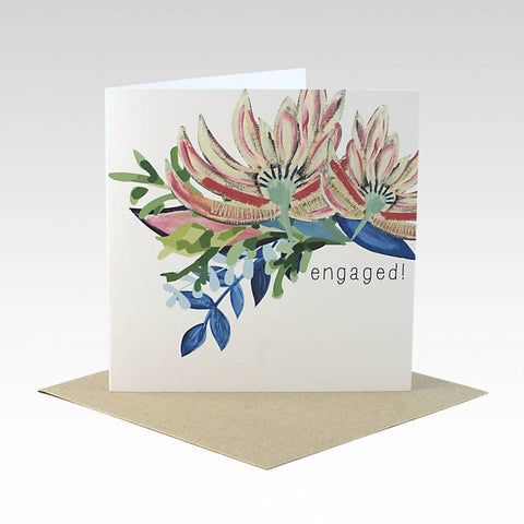 Card - Engaged Floral 2025 CEF