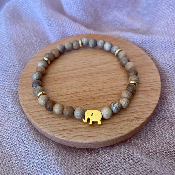 Aroma Bracelet | Gold Elephant BGE