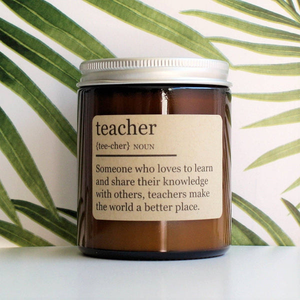 Candle - Teacher - Boxed Soy Candle