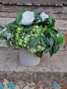 Potted artificial flowers PAF