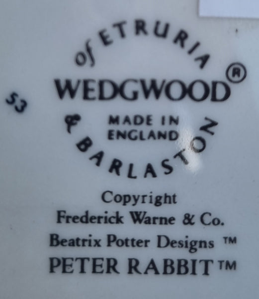 Wedgwood Peter Rabbit Dinner Plate PRV