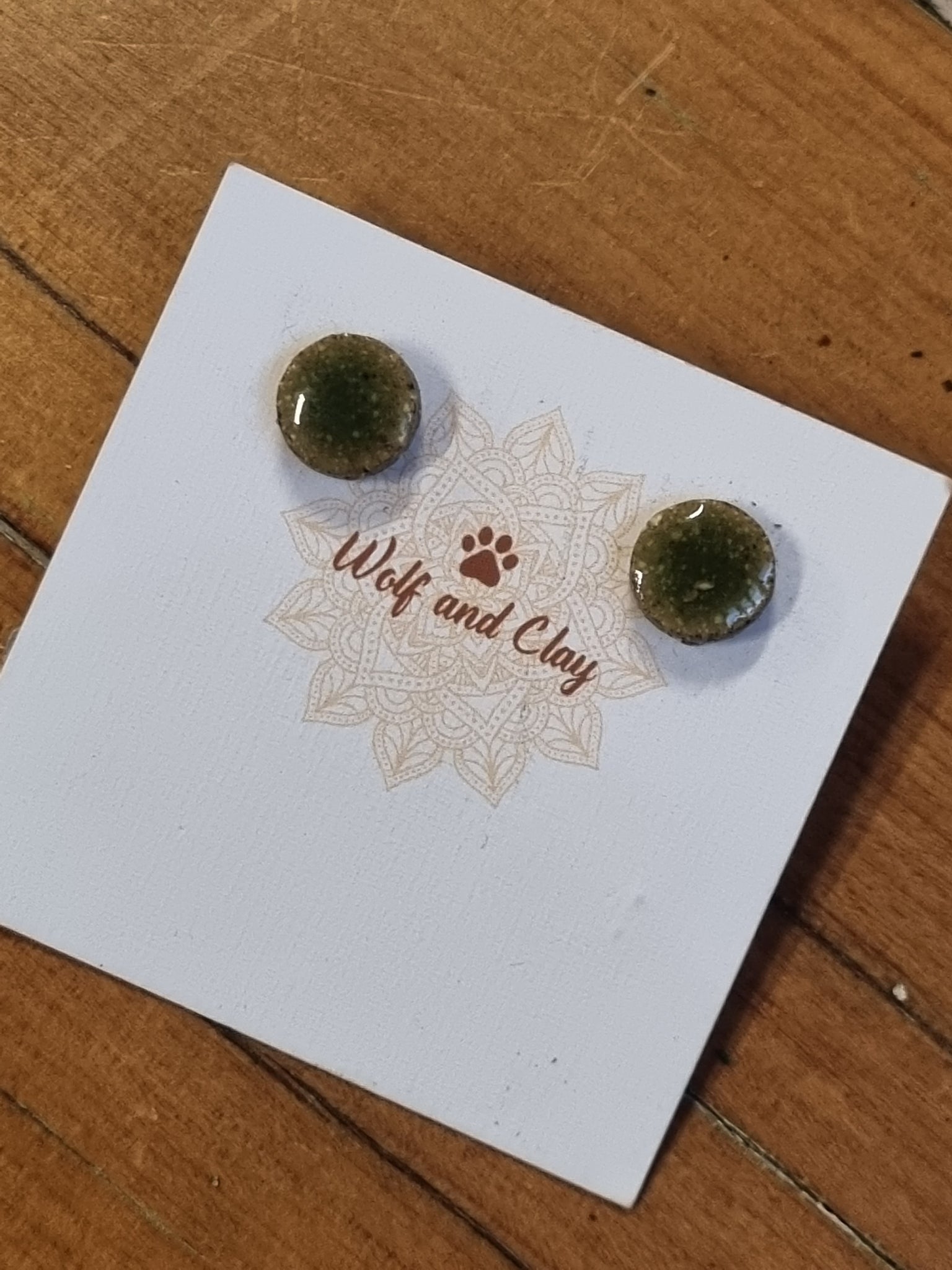 Wolf & Clay Earrings #5 .