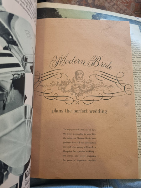 Vintage Magazine - Modern Bride VMMB