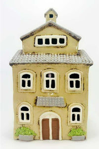 Tealight House - Cream Garden House CGH