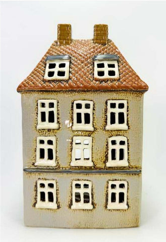 Tealight House - Beige Manor TBM