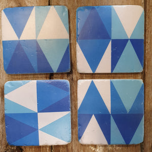 Coasters - blue C4B2 ...