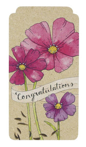 Gift Tag - Cosmos Congratulations GTC .