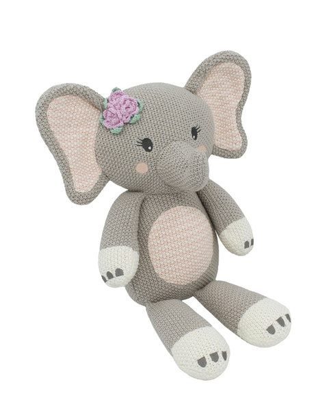 Knitted Ella the Elephant Toy 2025 KEET