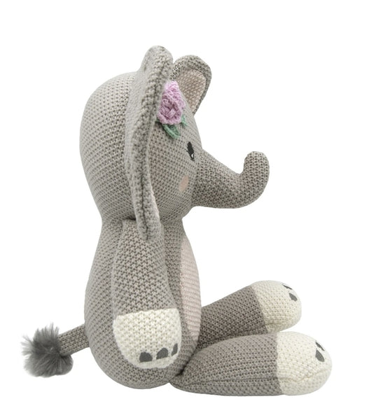 Knitted Ella the Elephant Toy 2025 KEET