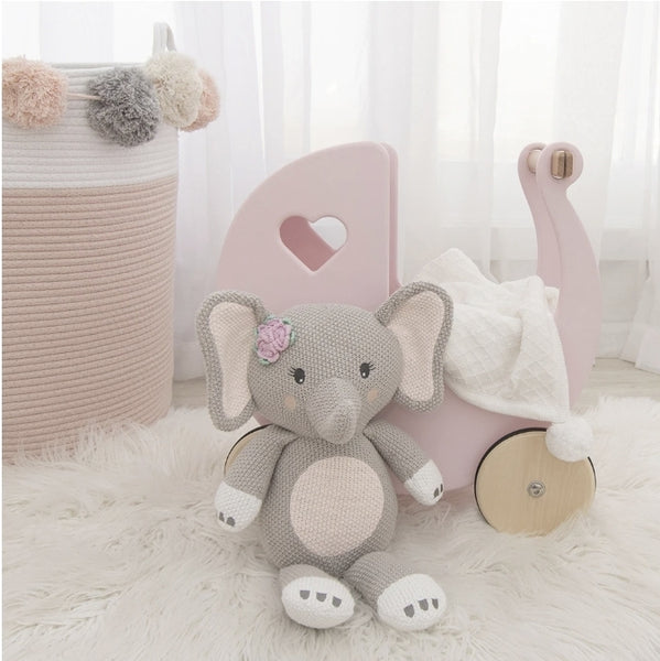 Knitted Ella the Elephant Toy 2025 KEET