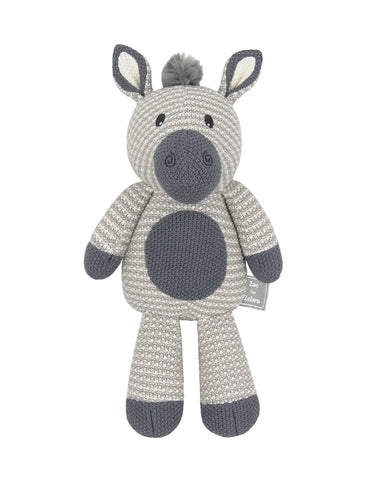 Knitted Zac the Zebra Toy 2025 KZZT