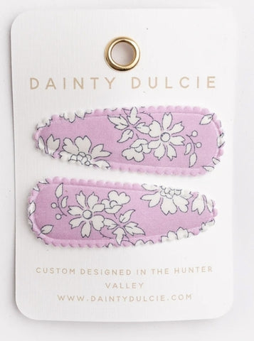 Dainty Dulcie Hair Clip 'Lavinia' Fuchsia DDL